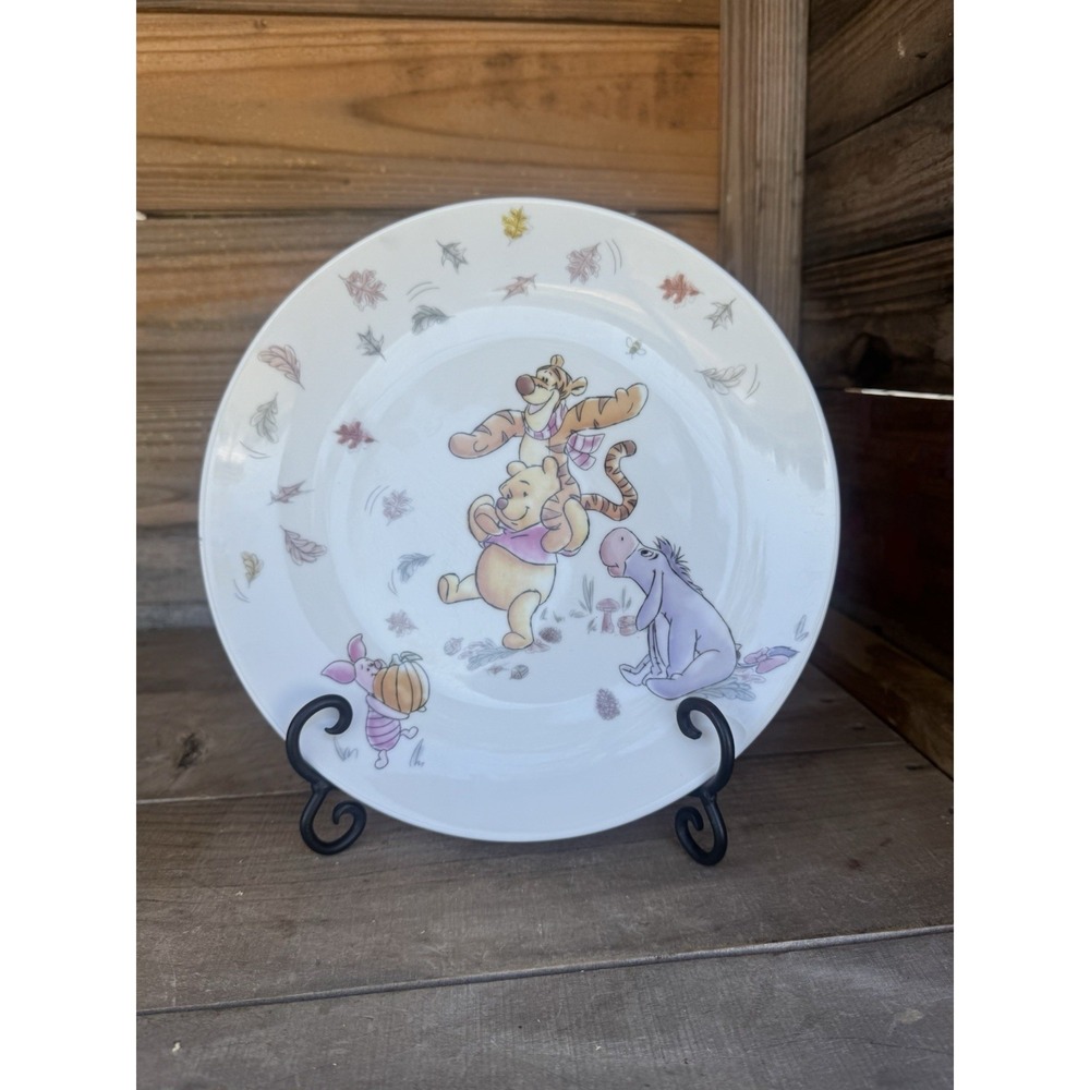 Disney Winnie the Pooh‎ 10" Autumn Dinner Plate